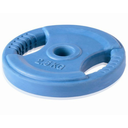 LifeMaxx Body Pump halterschijf 2,5 kg 30 mm blauw (LMX 1132.b) LMX1132B